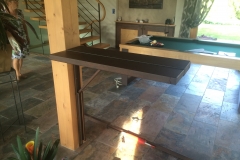 1 Table sur mesure en acier bonneville